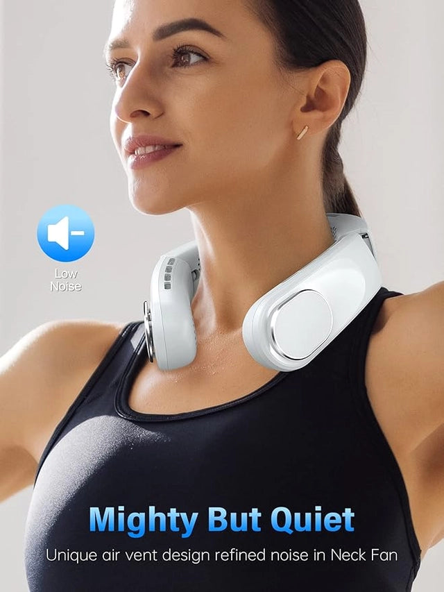 Rechargeable Portable Neck Fan — Bladeless Hands-Free Cooling
